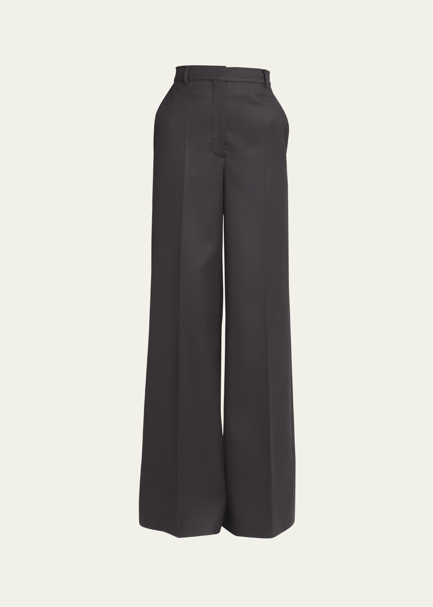 【送料&関税込】Stella McCartney Chocolate Flannel Wide-leg Stella McCartney Chocolate Flannel Wide-Leg Pant – LOZURI®