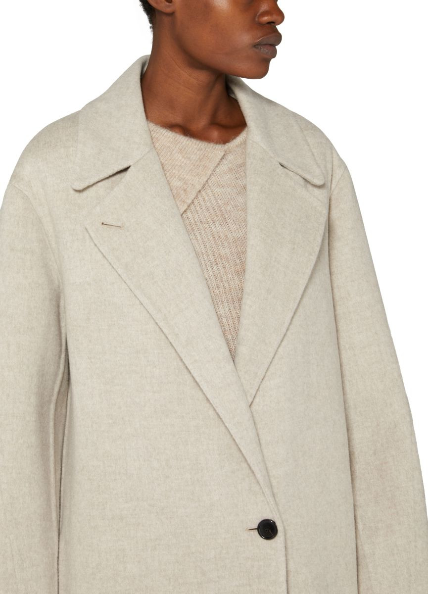 Wool and cashmere coat - 4