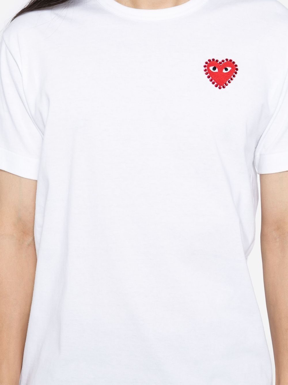 logo patch T-shirt - 5