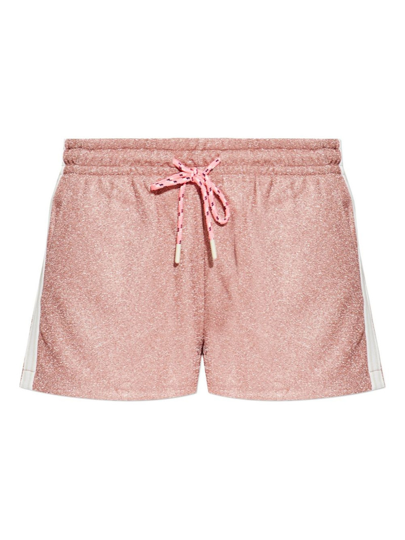 drawstring side-stripe shorts 1