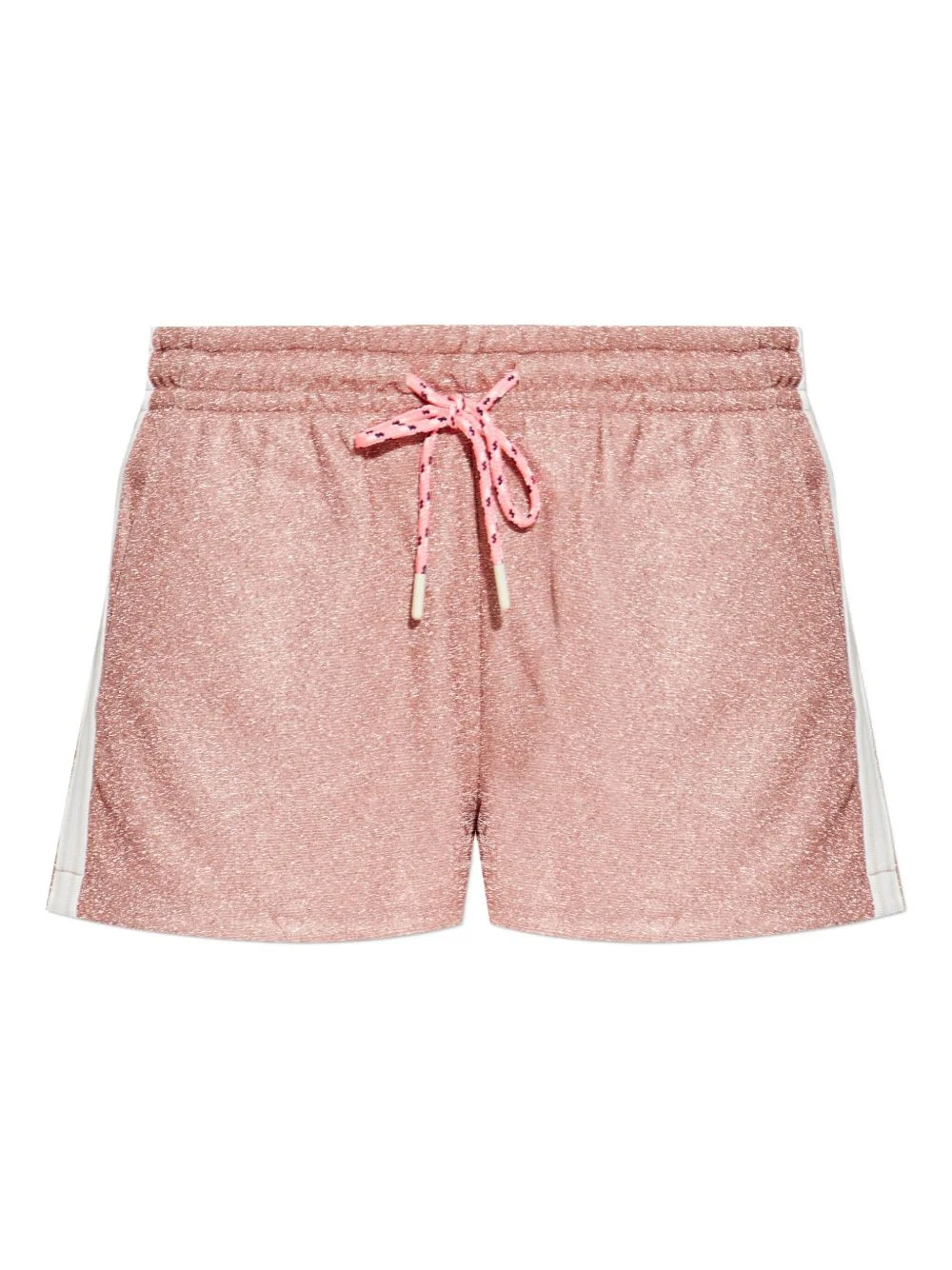 drawstring side-stripe shorts - 1