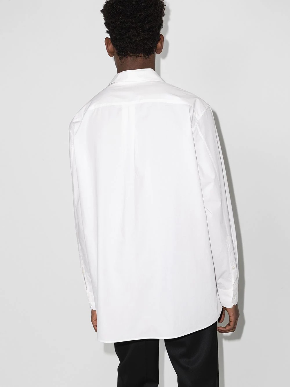 oversize collar shirt - 3