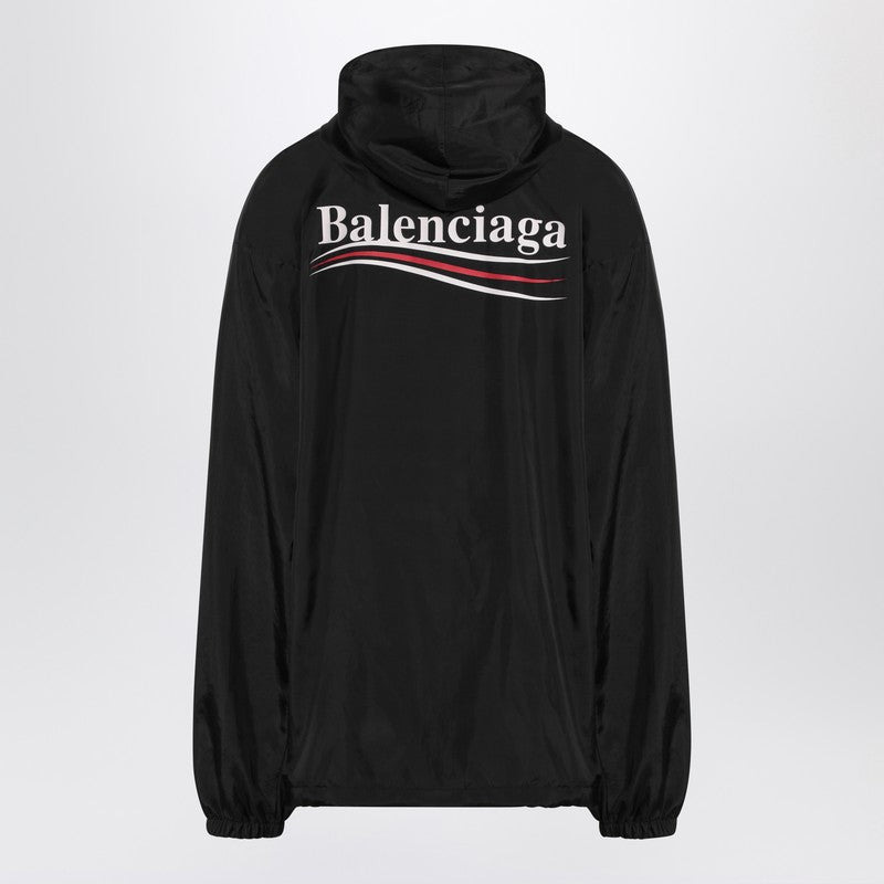 Balenciaga Political Campaign Jacket Black Men - 2