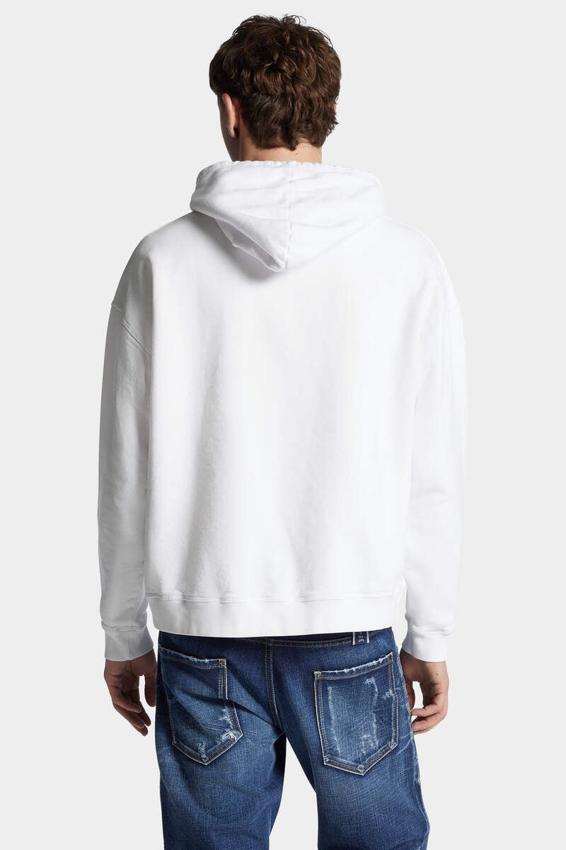 RELAX FIT HAND-DRAWN HOODIE - 4