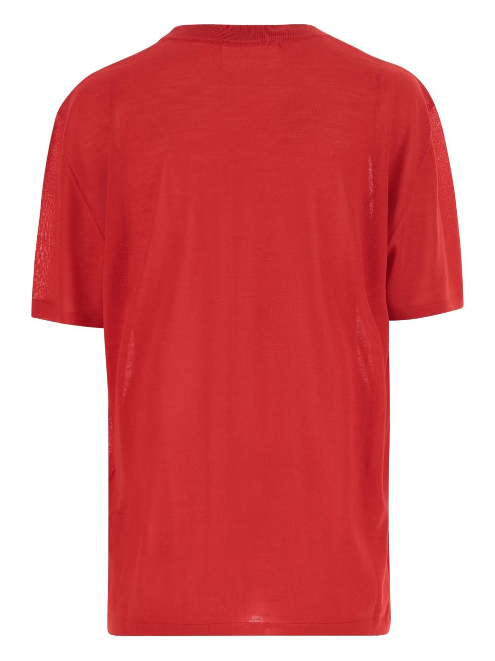 short-sleeve merino-wool sweater - 2