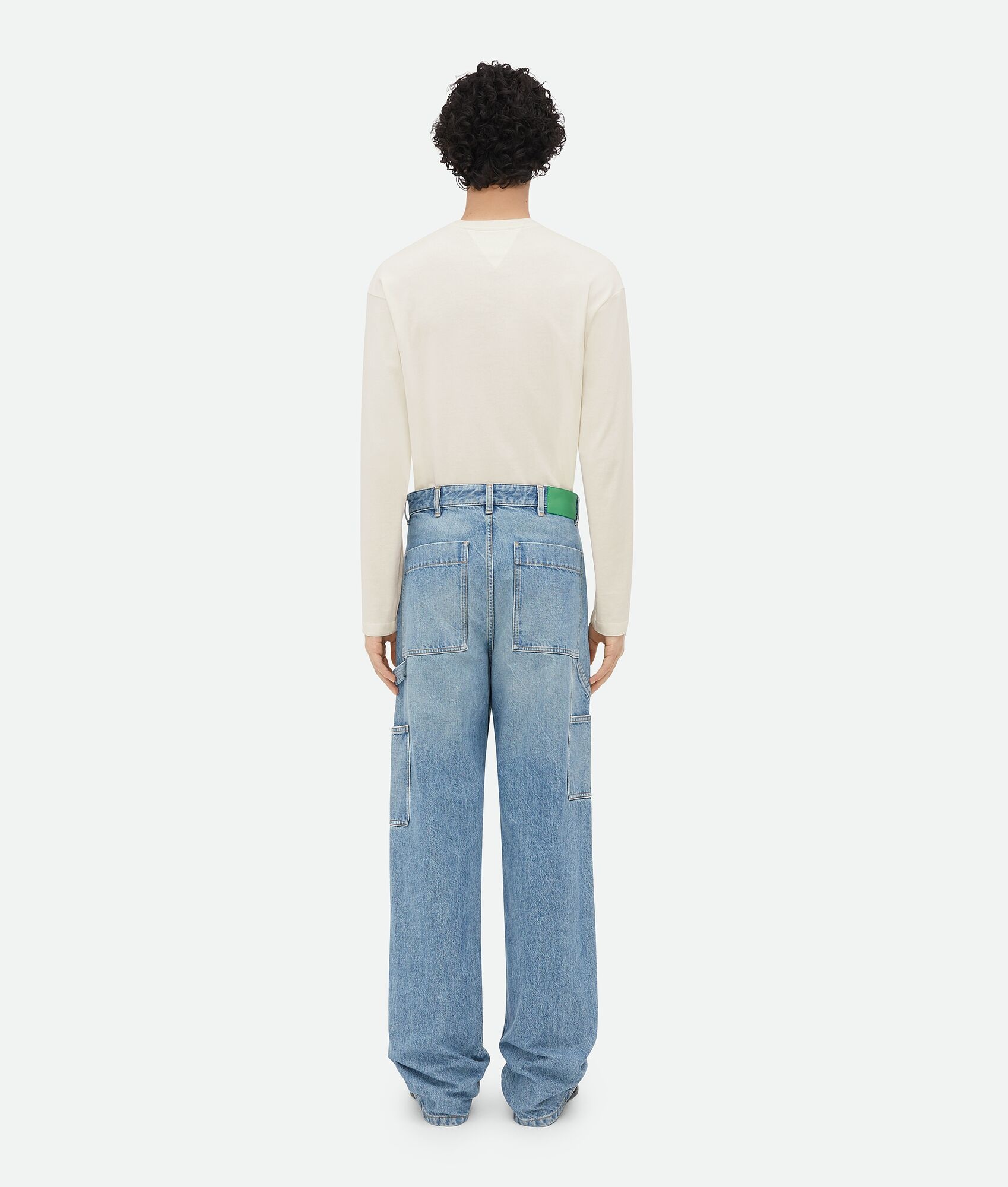 Vintage Indigo Cargo Denim - 3