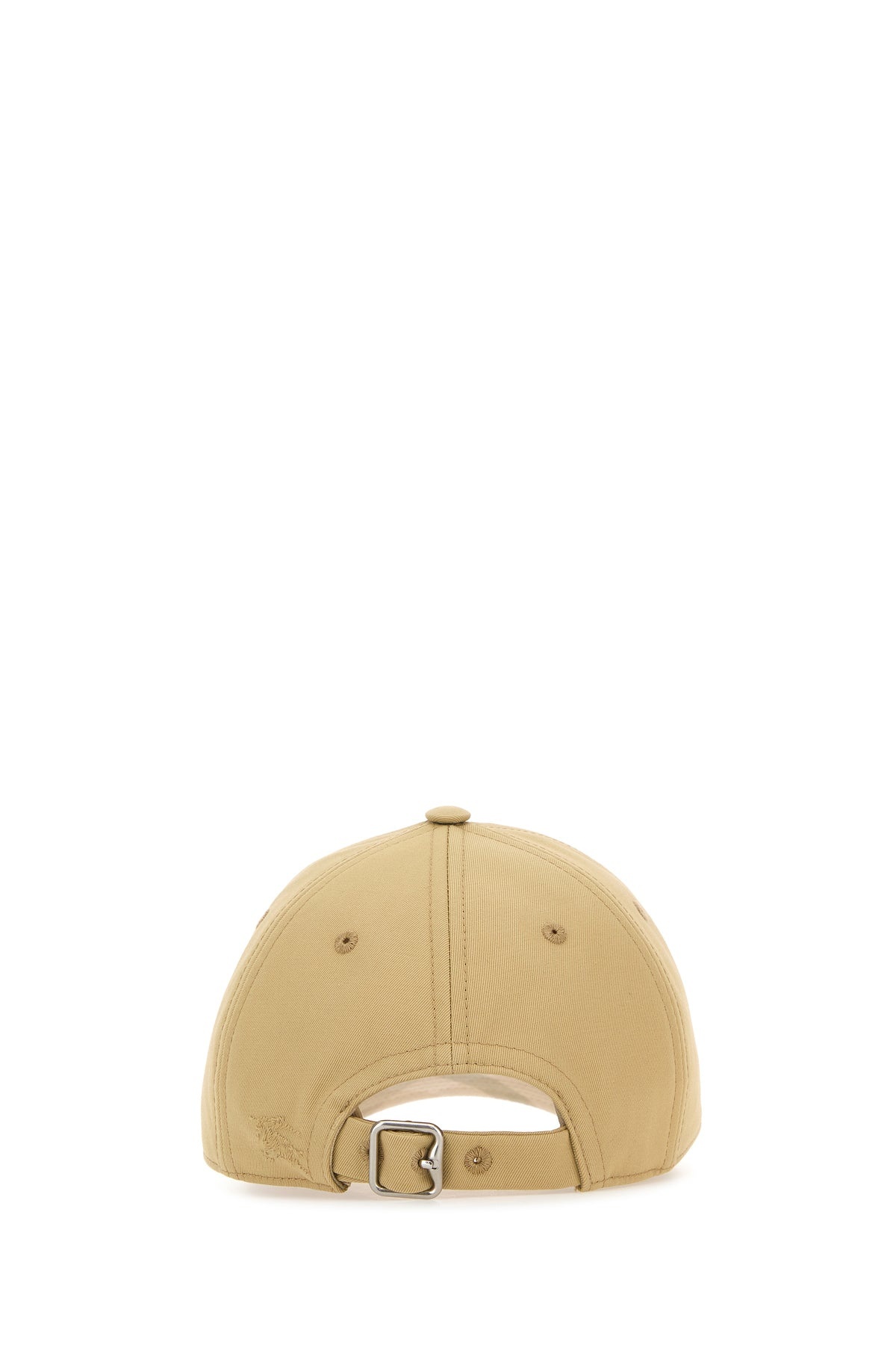 Beige polyester blend baseball cap - 3