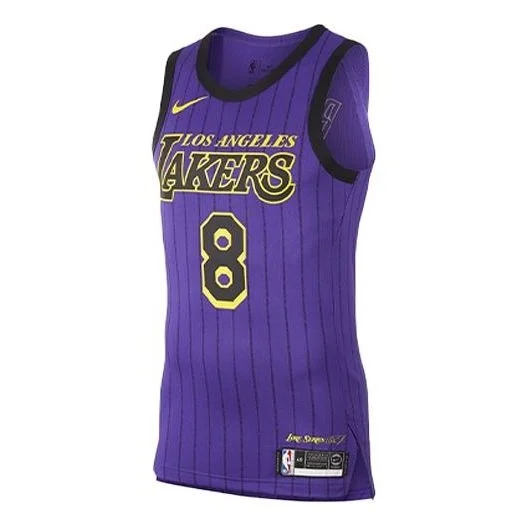 Nike NBA AU Jersey lakers No. 8 Kobe Purple AV3696-504 - 1