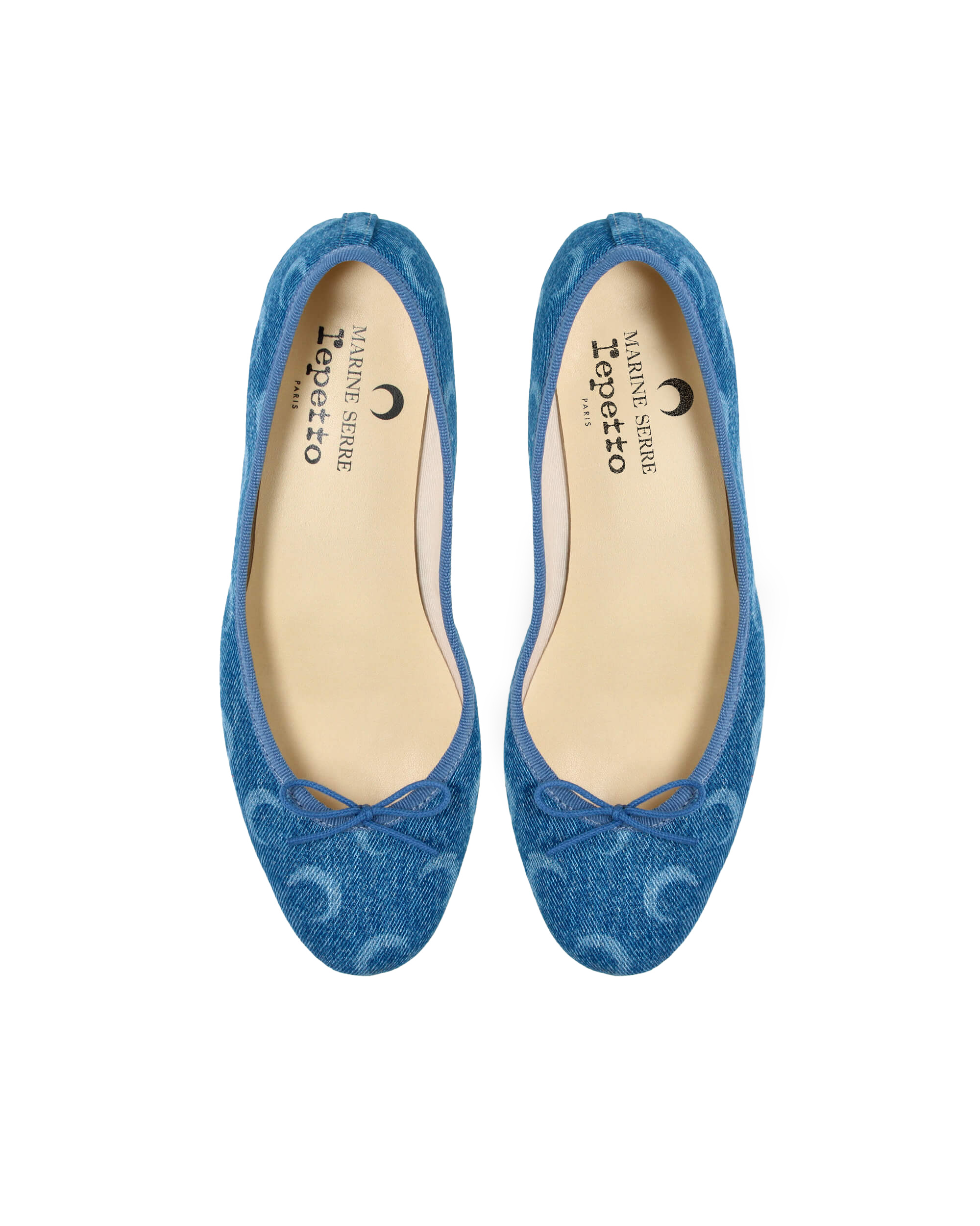 Camille Moon Laser Denim MS x Repetto - 2