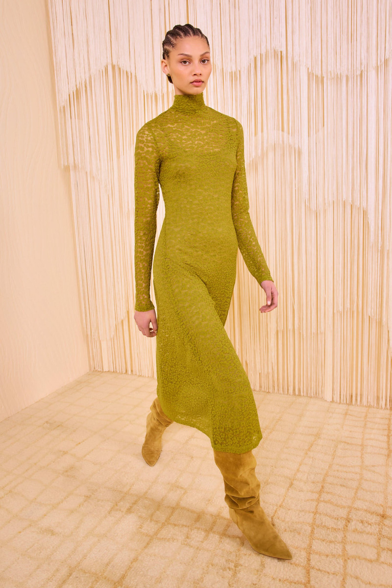 Talia Long Sleeve Turtleneck Dress 3