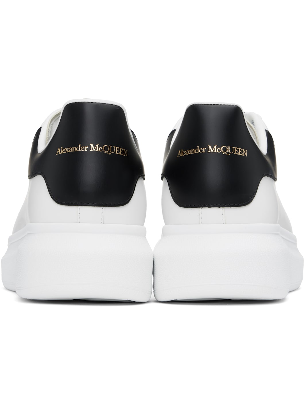 White & Black Oversized Sneakers - 2
