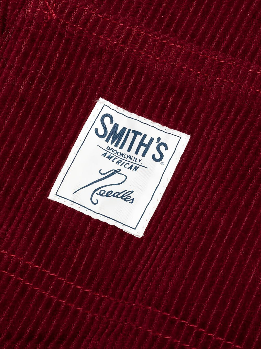 x Smith's butterfly-embroidered corduroy trousers - 3