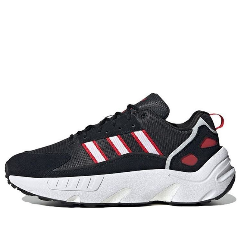 adidas originals ZX 22 Boost 'Black White Red' HP2770 - 1