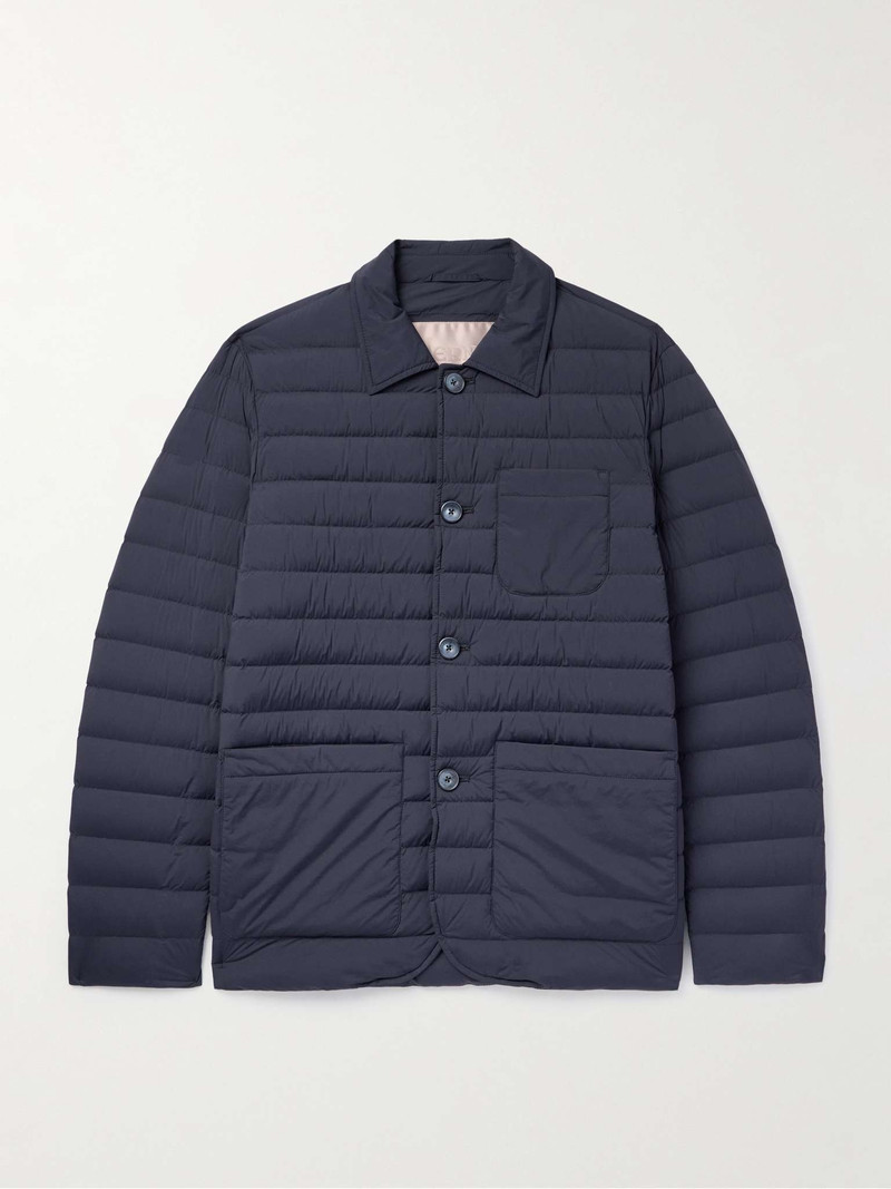 Quilted Shell Down Jacket - 1