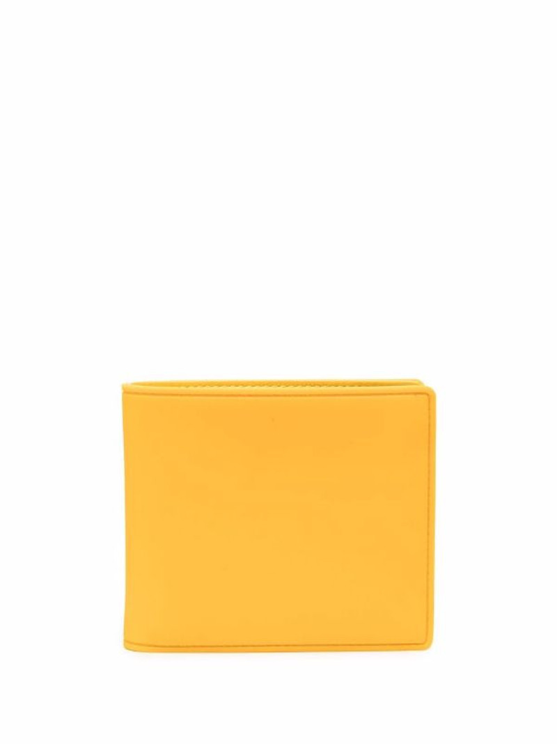 Maison Margiela FOUR-STITCH LOGO BI-FOLD WALLET - YELLOW outlook