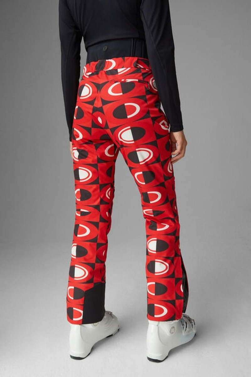 Maren Ski pants in Red/Black 3