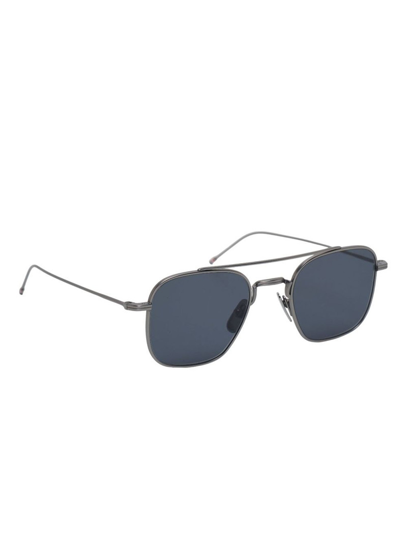 Thom Browne pilot-frame titanium sunglasses outlook