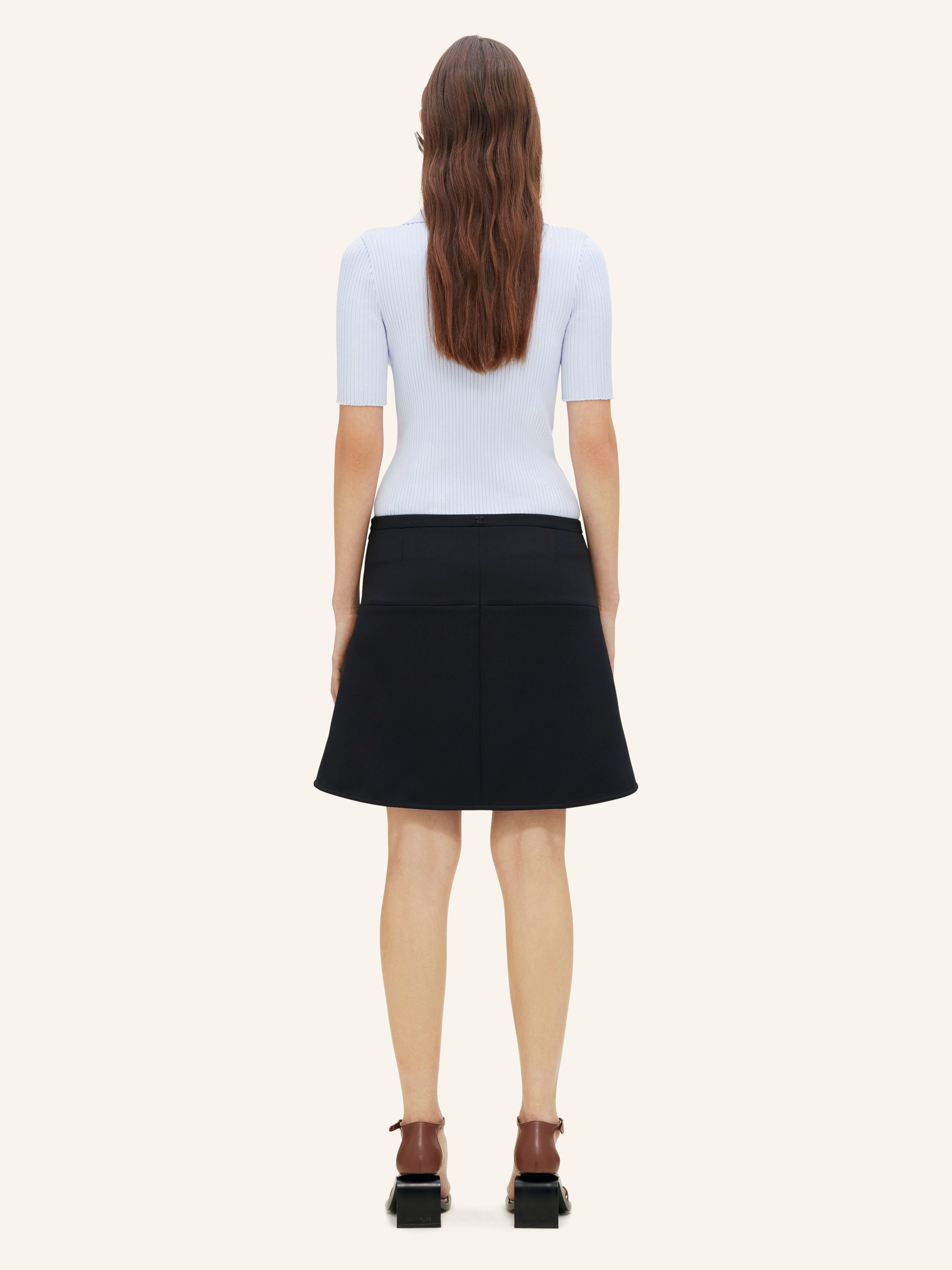 ICONIC RIB KNIT POLO SHIRT - 4