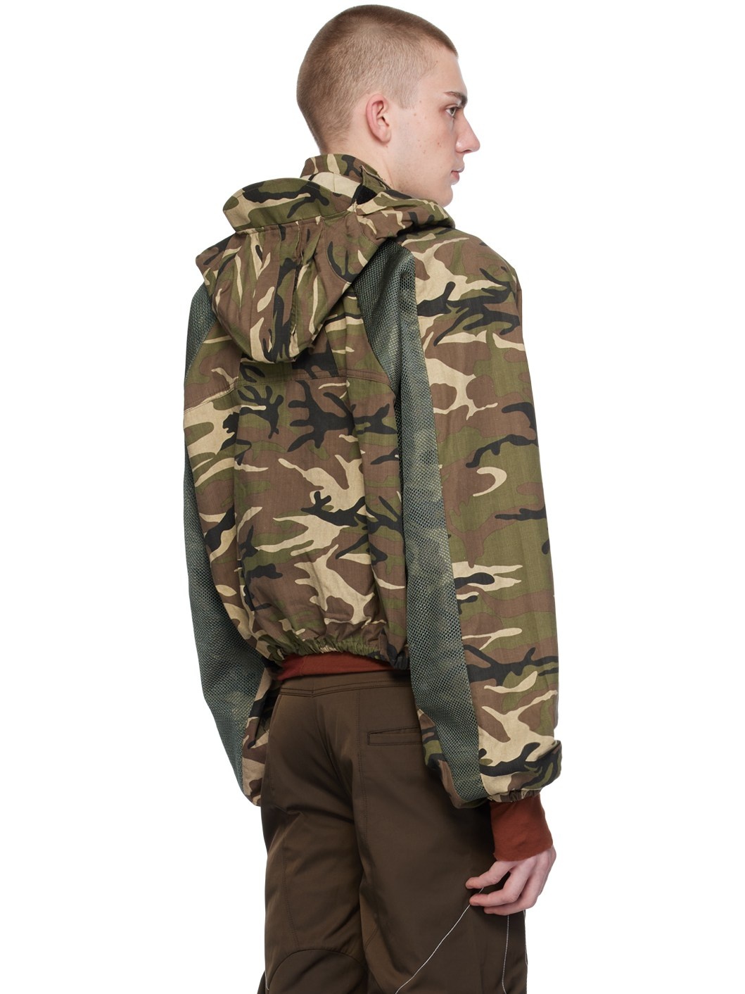 SSENSE Exclusive Brown Parachute Jacket - 3