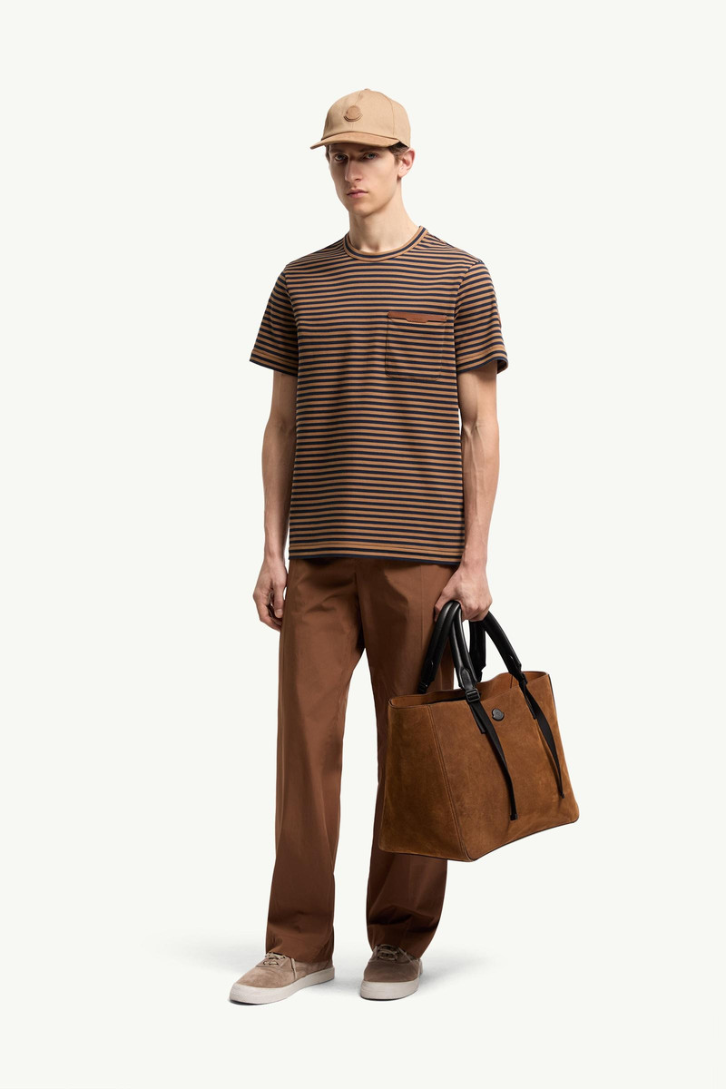 Moncler Striped Cotton T-Shirt outlook