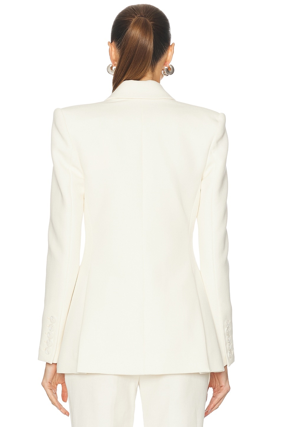 Fitted Suiting Blazer - 4