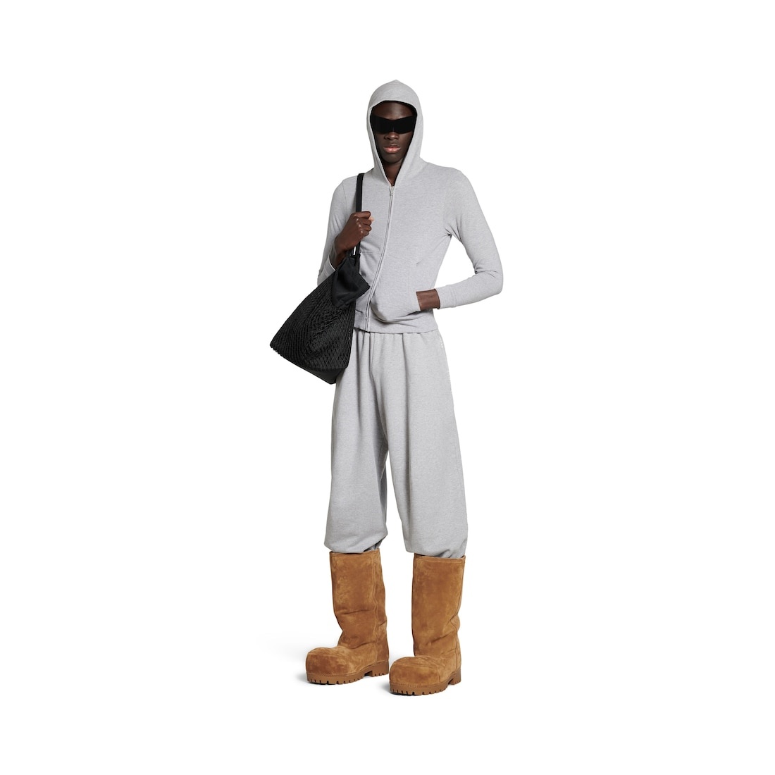 Baggy Sweatpants in Grey - 2