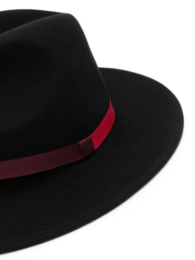 Paul Smith felted wool fedora hat outlook