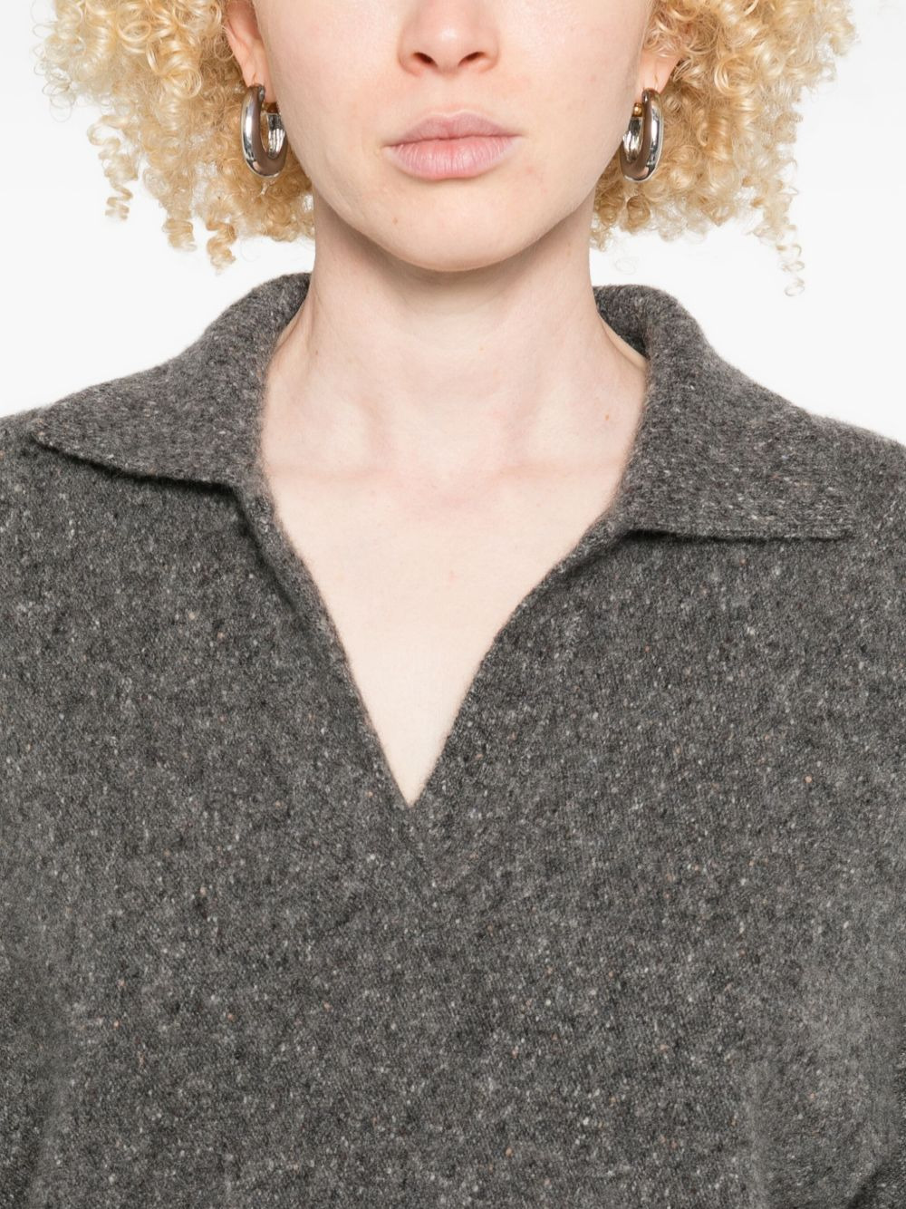 v-neck sweater - 5