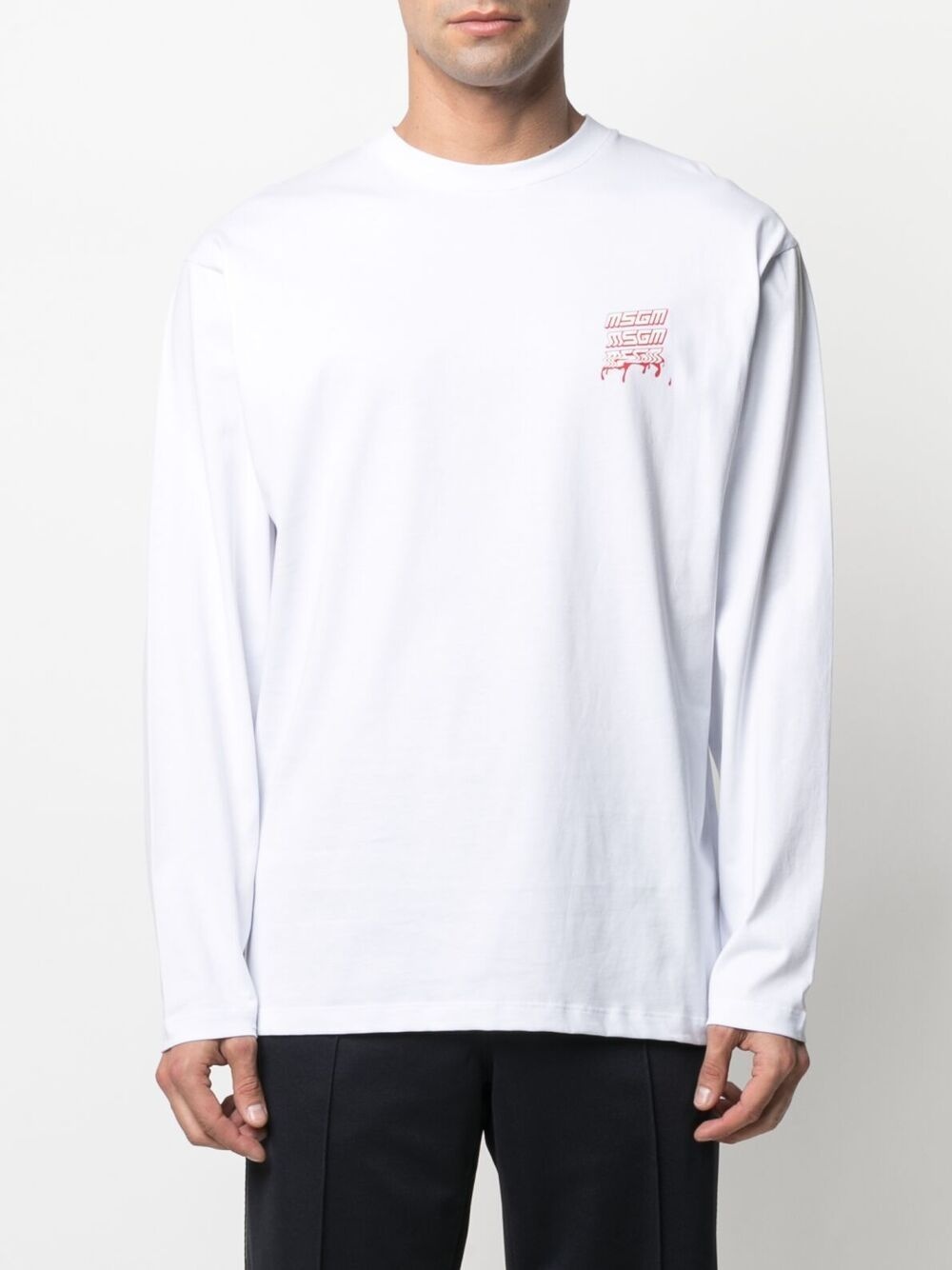 logo-print sweatshirt - 3