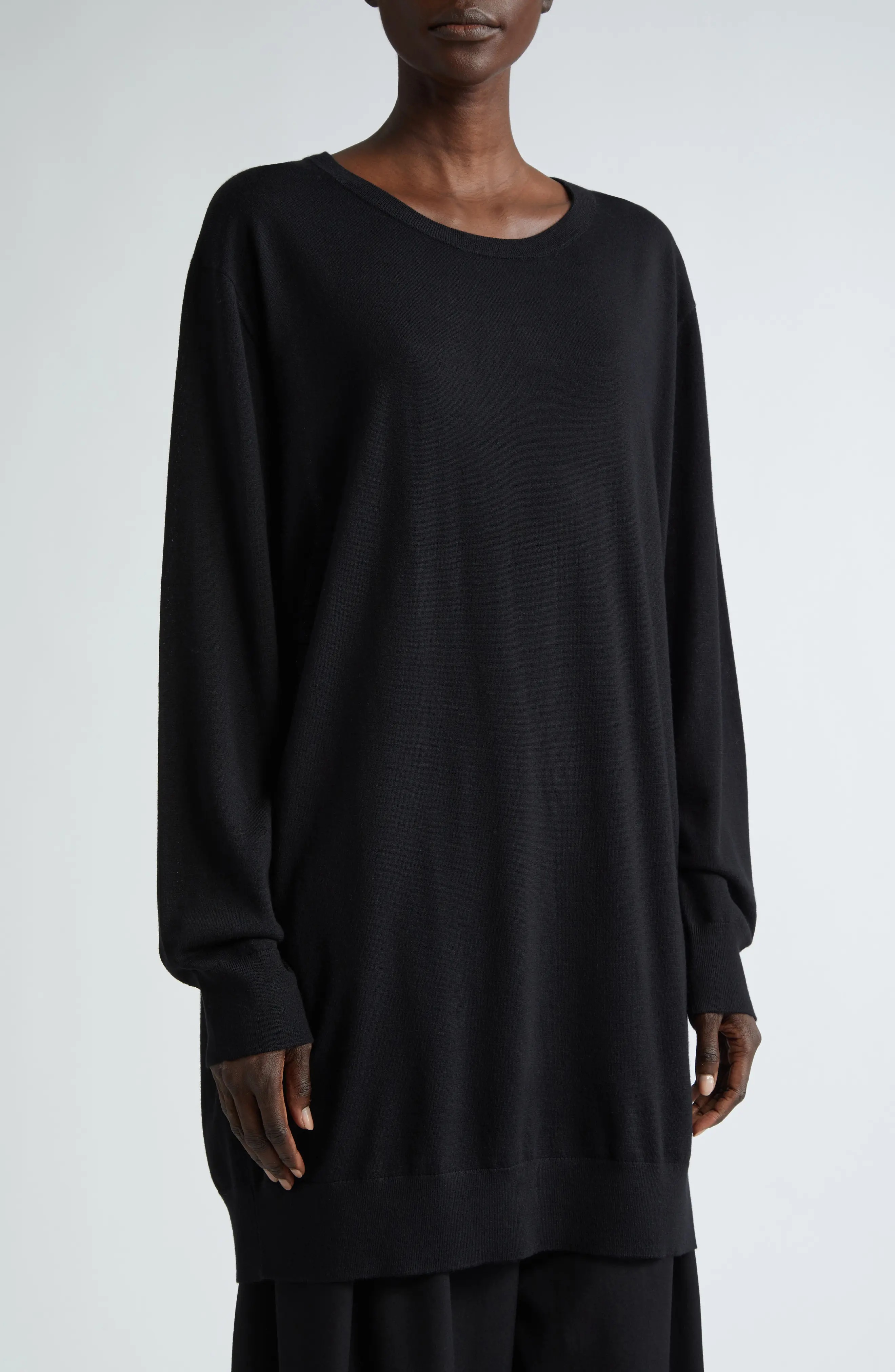 Tammy Elongated Wool Sweater - 5