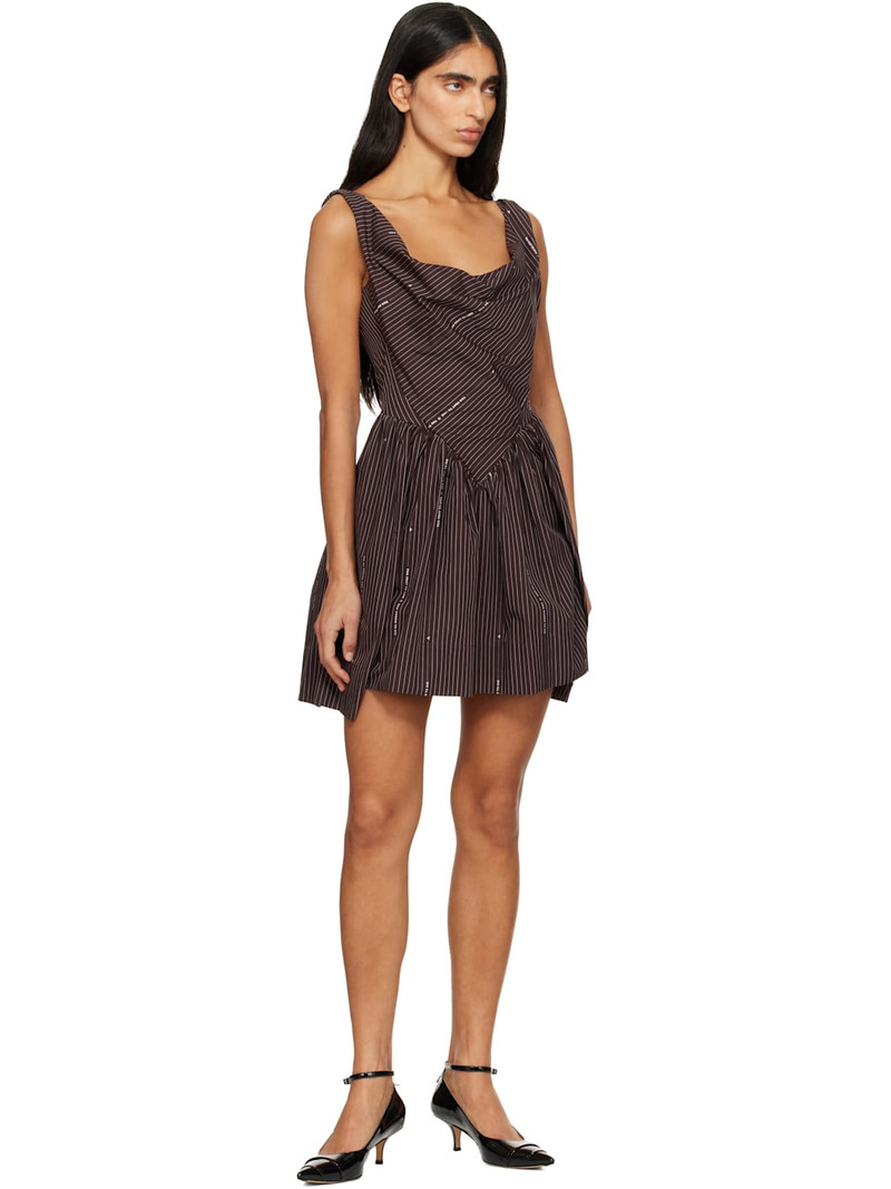 Vivienne Westwood Burgundy Sunday Minidress outlook