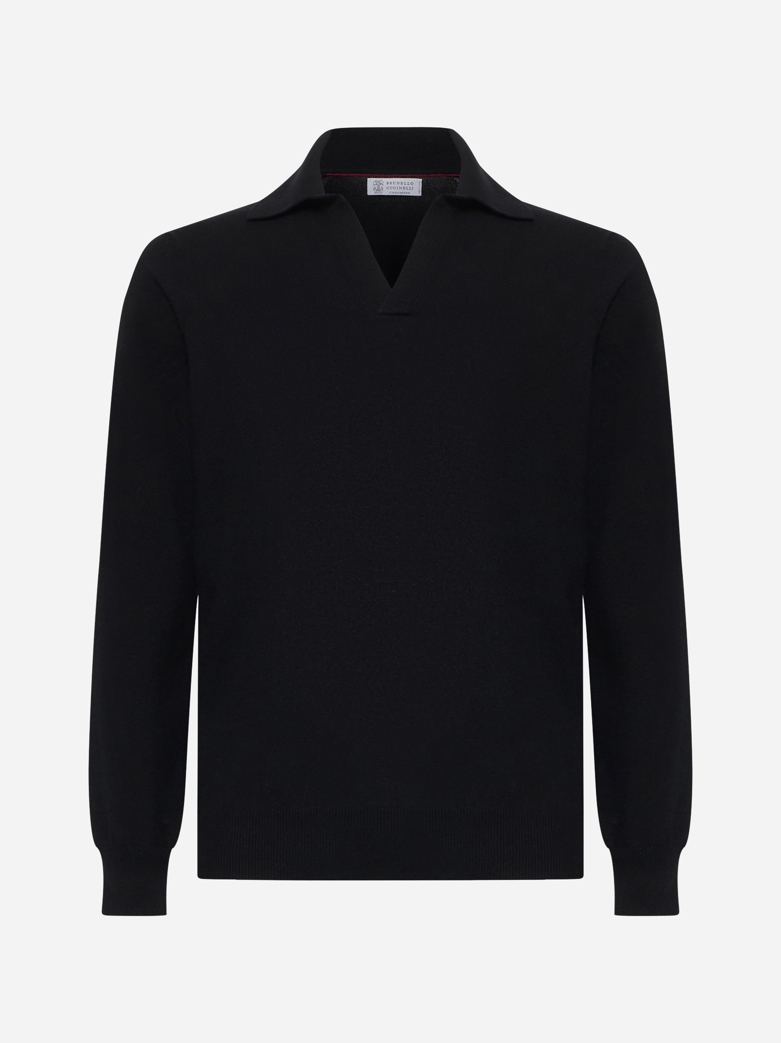 Cashmere polo shirt - 1