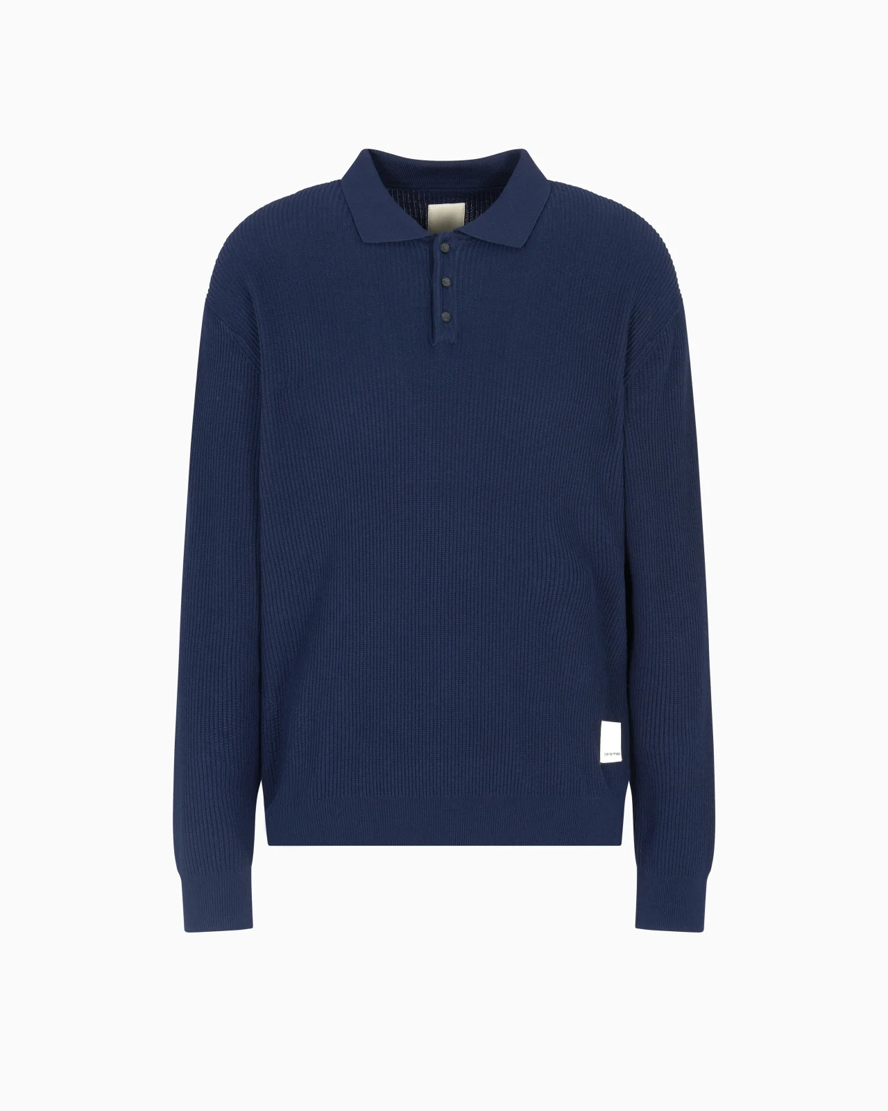 NEW YORK CAPSULE COLLECTION RIB-KNIT POLO SHIRT - 1