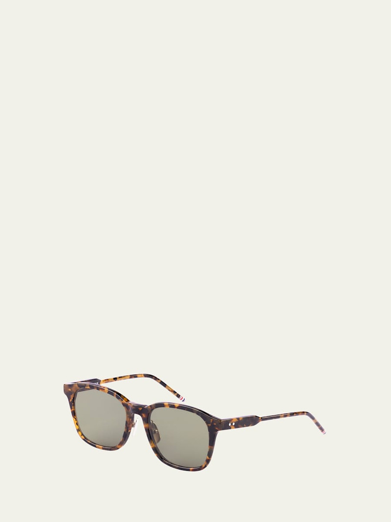 Thom Browne Men's Acetate Rectangle Sunglasses outlook