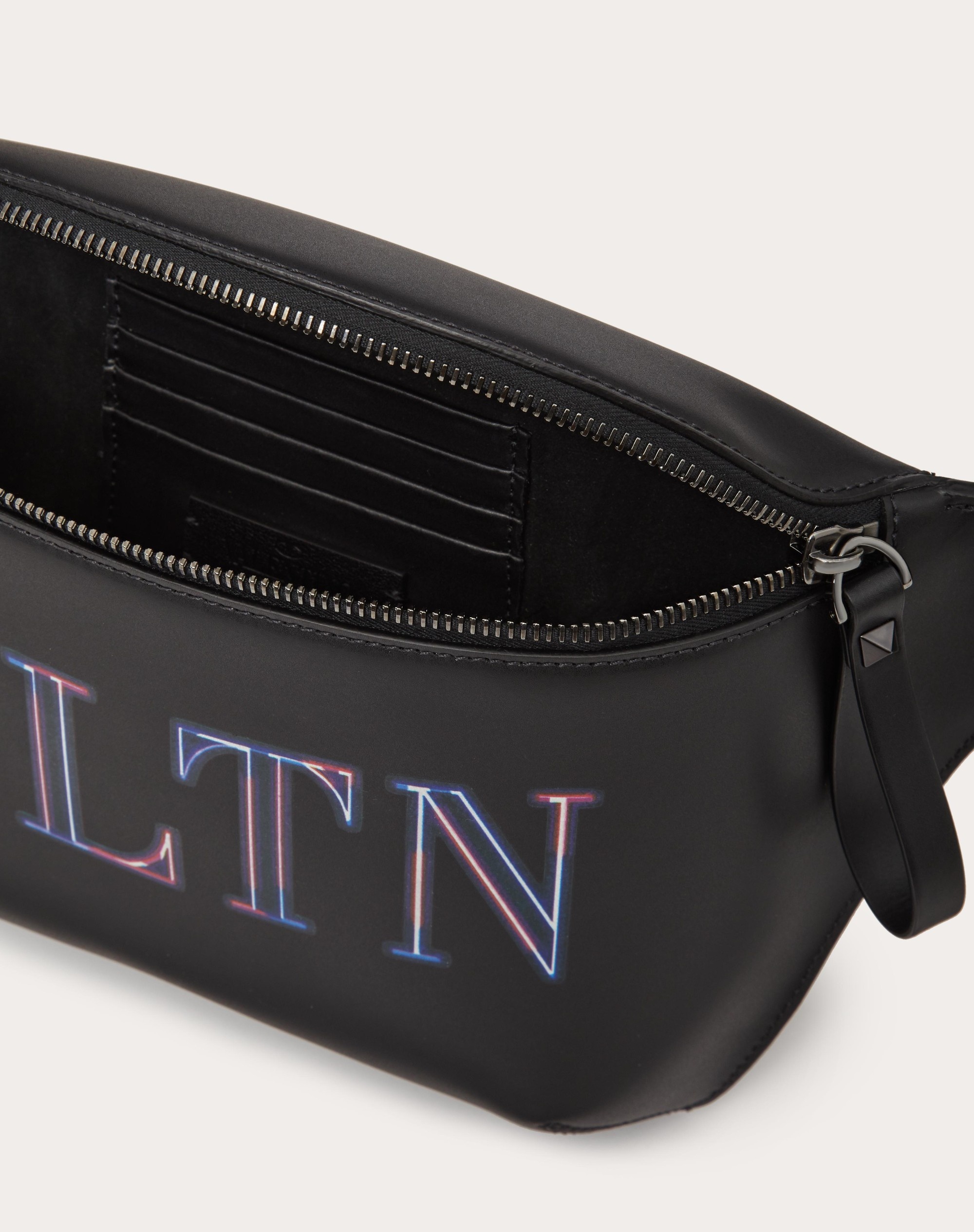 VLTN NEON LEATHER BELT BAG - 4