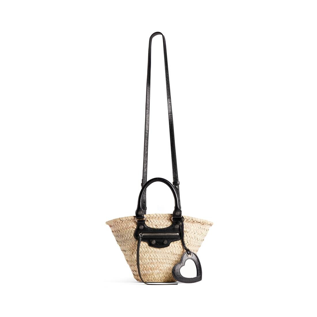 Women's Le Cagole Small Basket  in Natural - 5