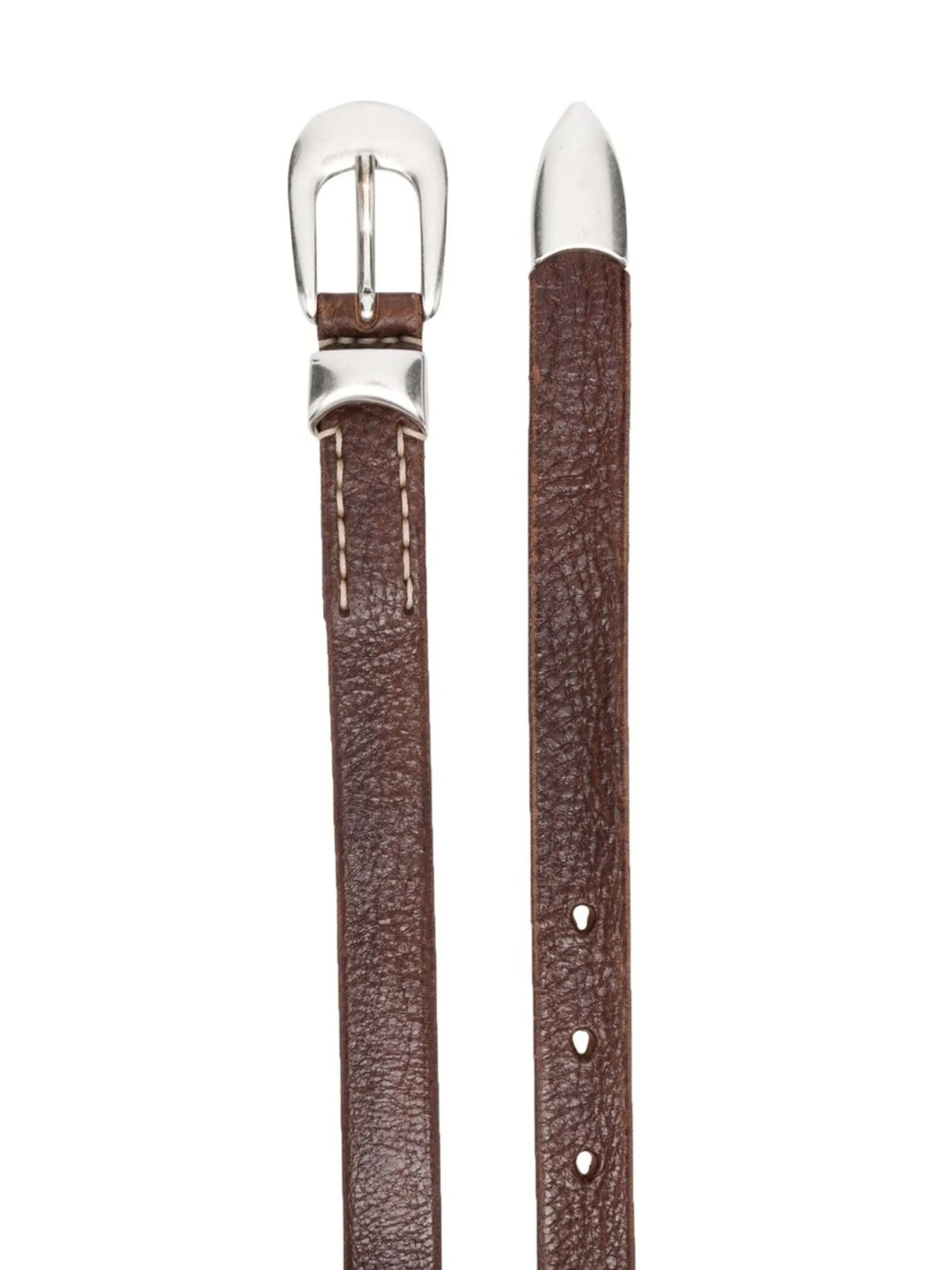 Our Legacy Western Leather Buckle Belt - 2