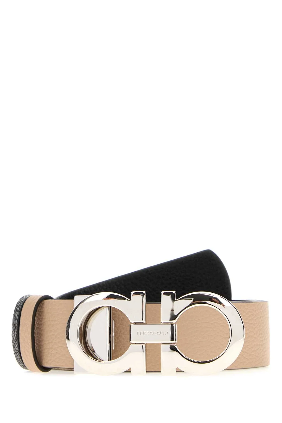 Sand Leather Reversible Belt Newbisner Cinture - 1