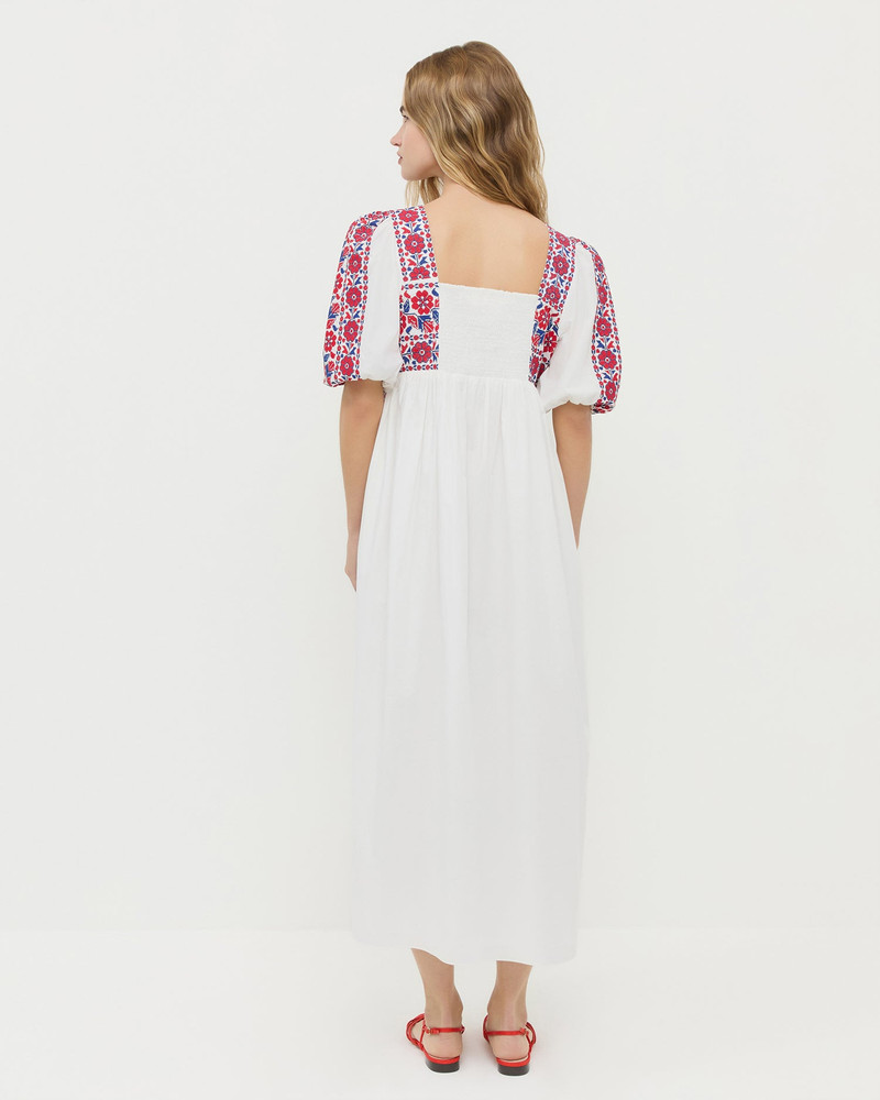 Lotus Embroidered Dress 3