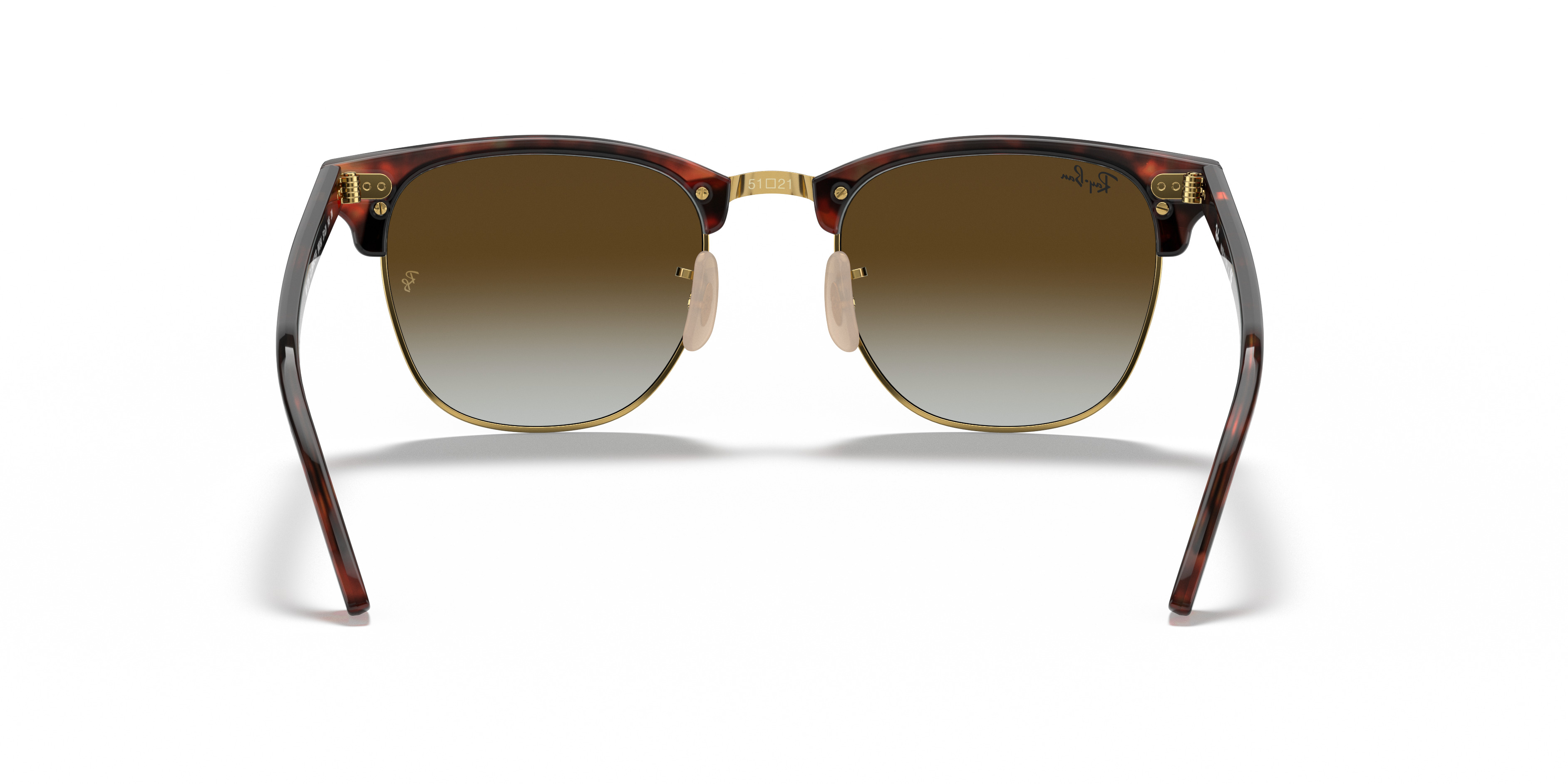 RB3016 Clubmaster Flash Lenses Gradient - 4