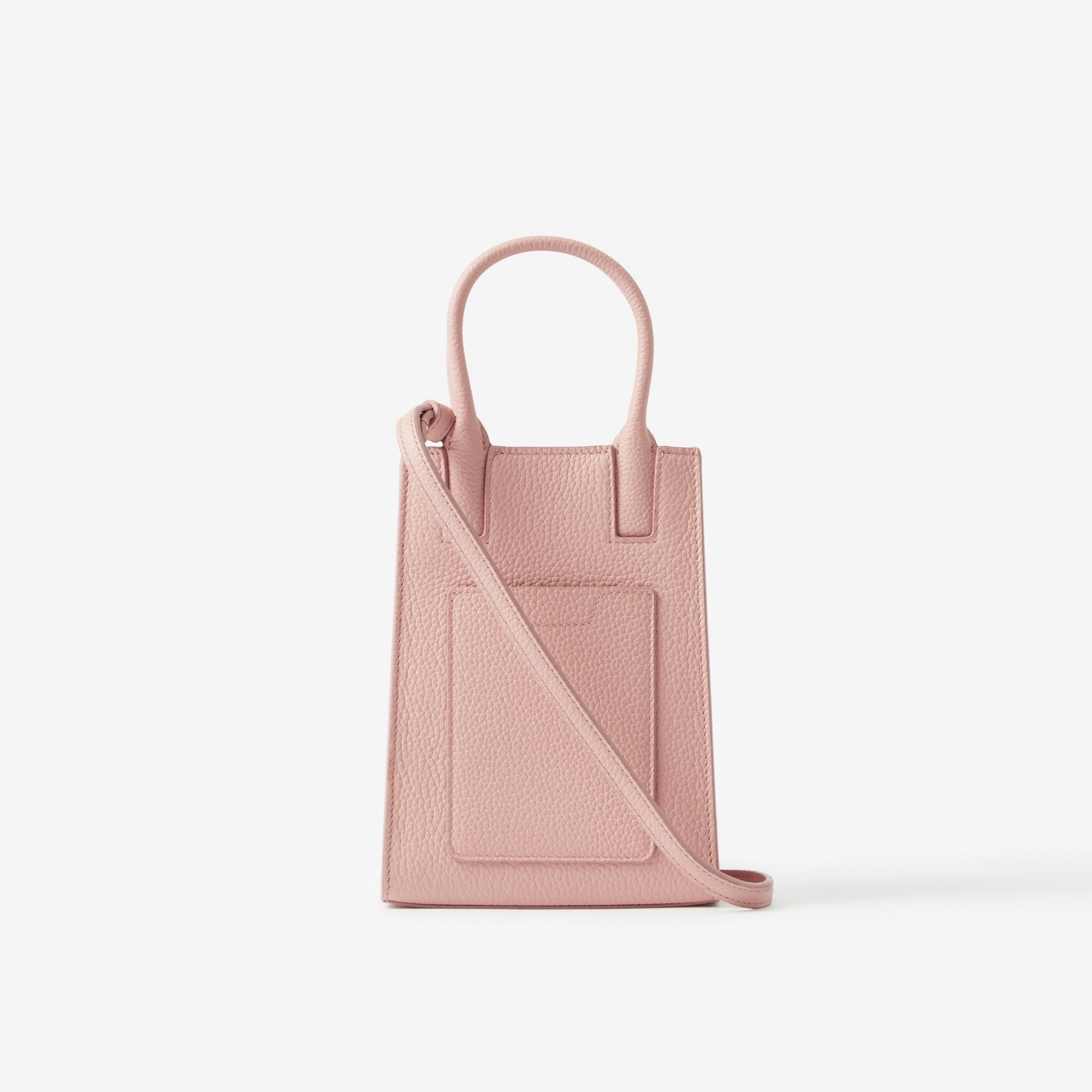 Grainy Leather Micro Frances Tote - 3