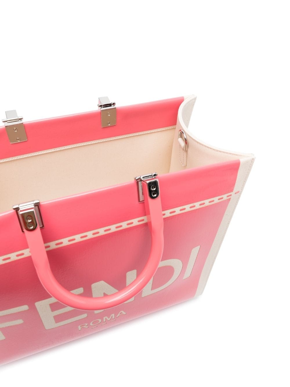 logo-print tote bag - 5