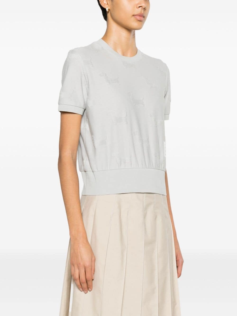 Hector jacquard-terry T-shirt - 3