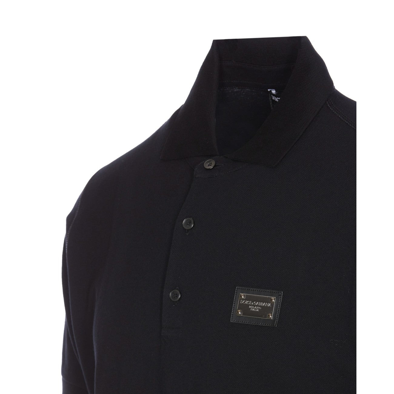 Dolce&Gabbana Men Logo Plaque Piquet Polo - 2