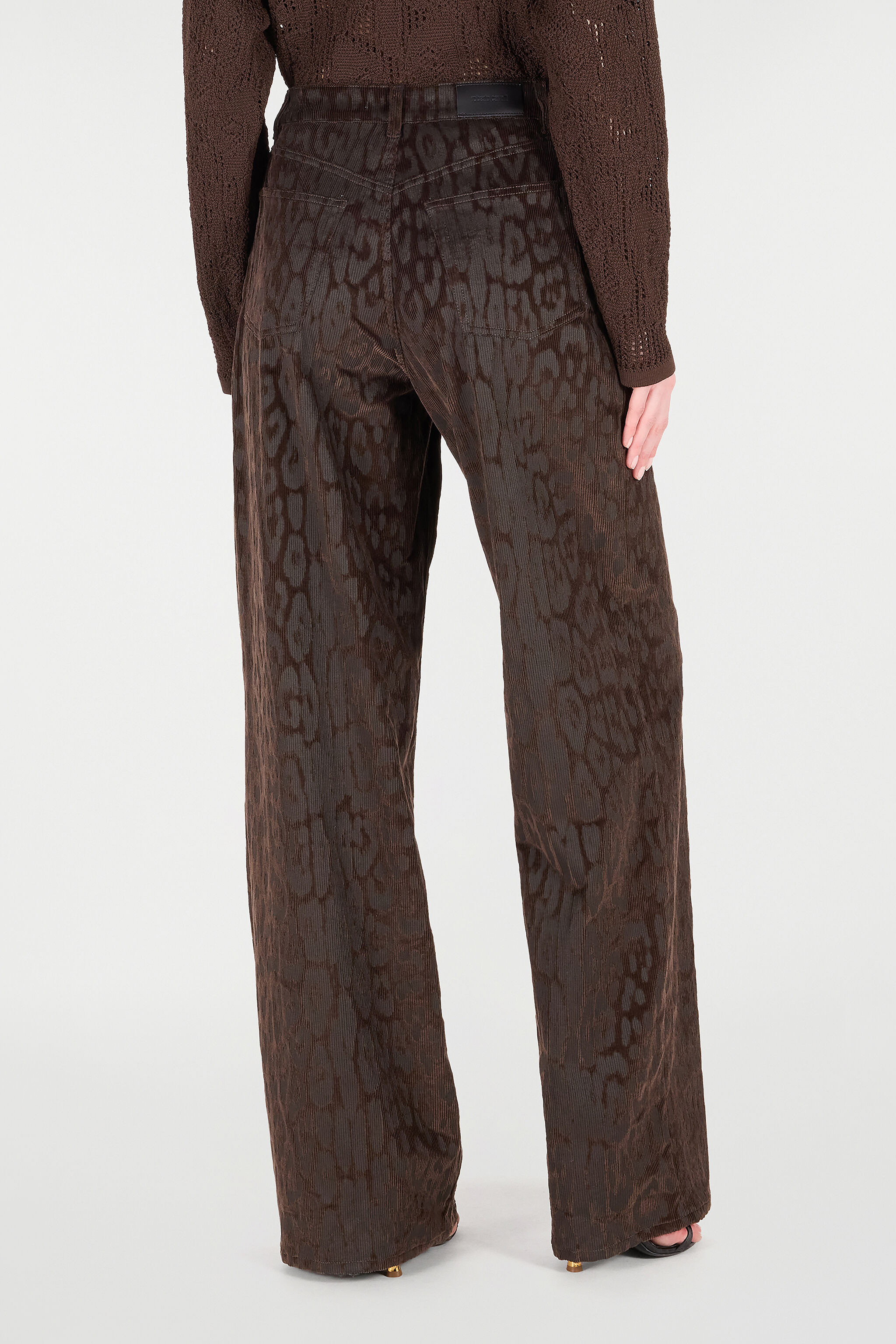 Jaguar Skin Corduroy Pants - 4