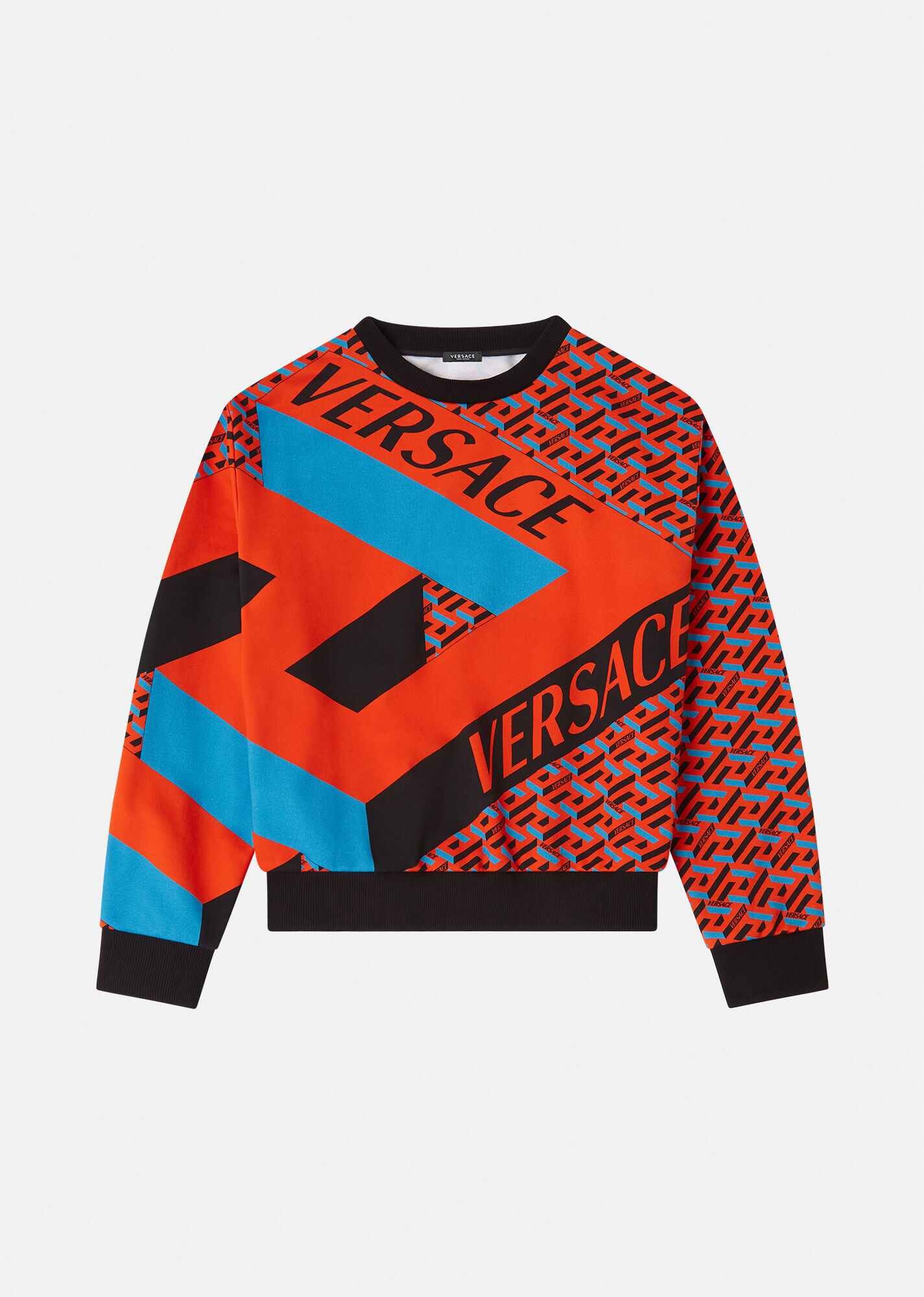 La Greca Print Sweatshirt - 1