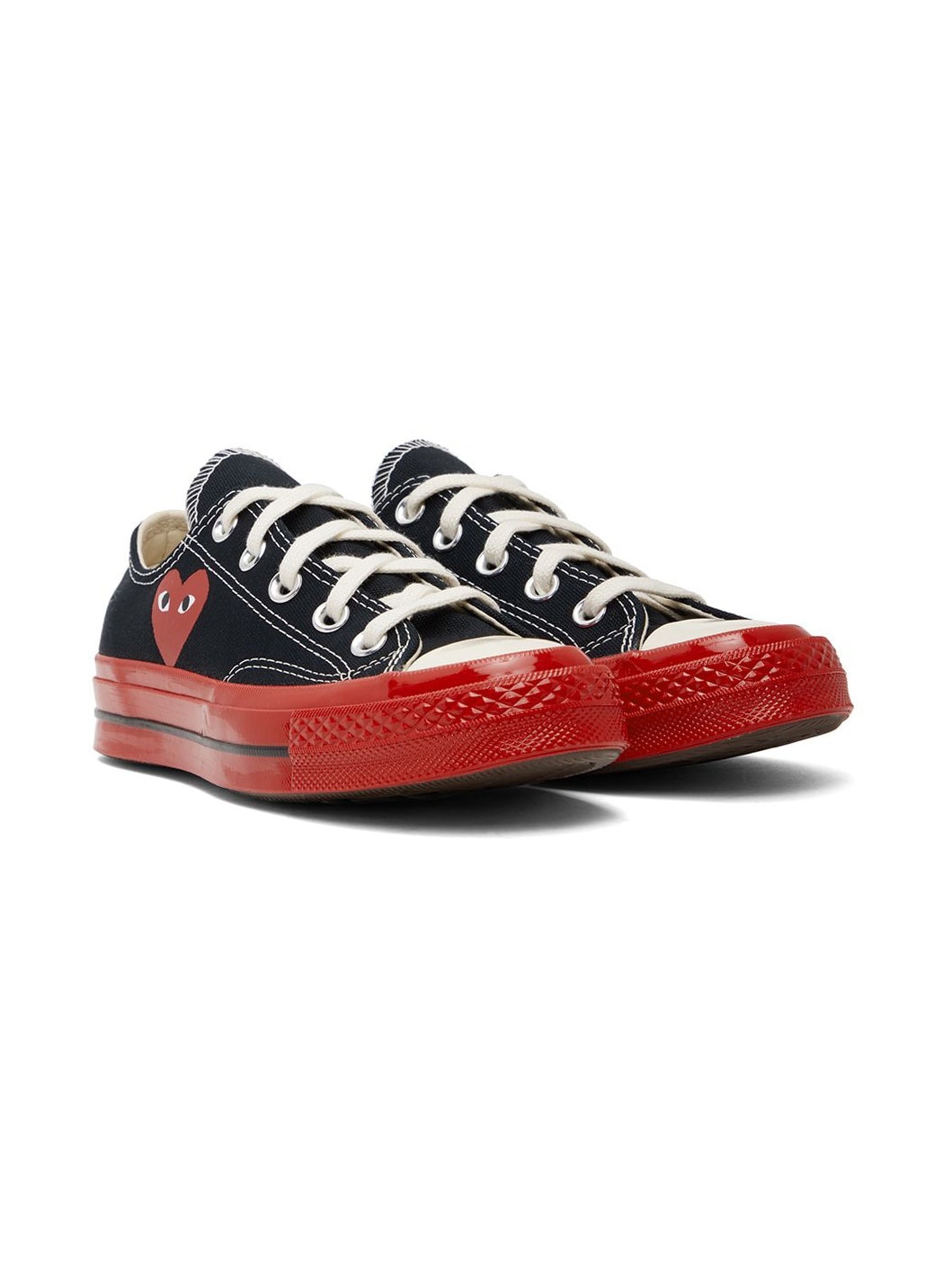 Black & Red Converse Edition Chuck 70 Sneakers - 4