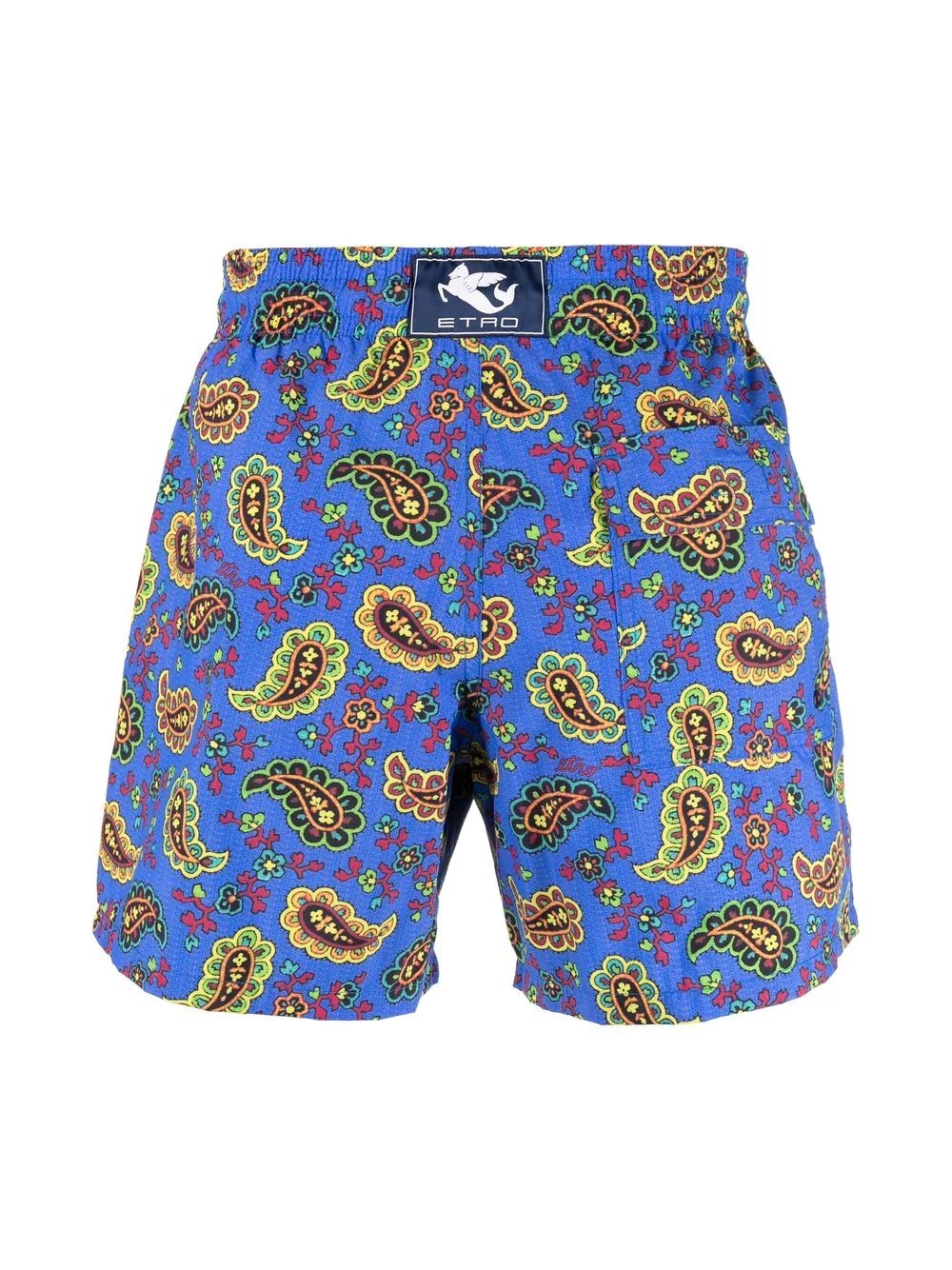 paisley-print swim shorts - 2