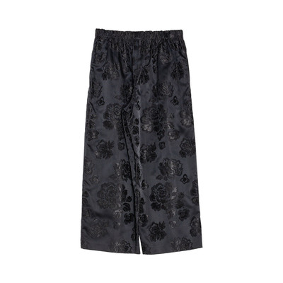 Comme Des Garçons Comme des Garçons Jacquard Floral Pattern Skirt 'Black' outlook