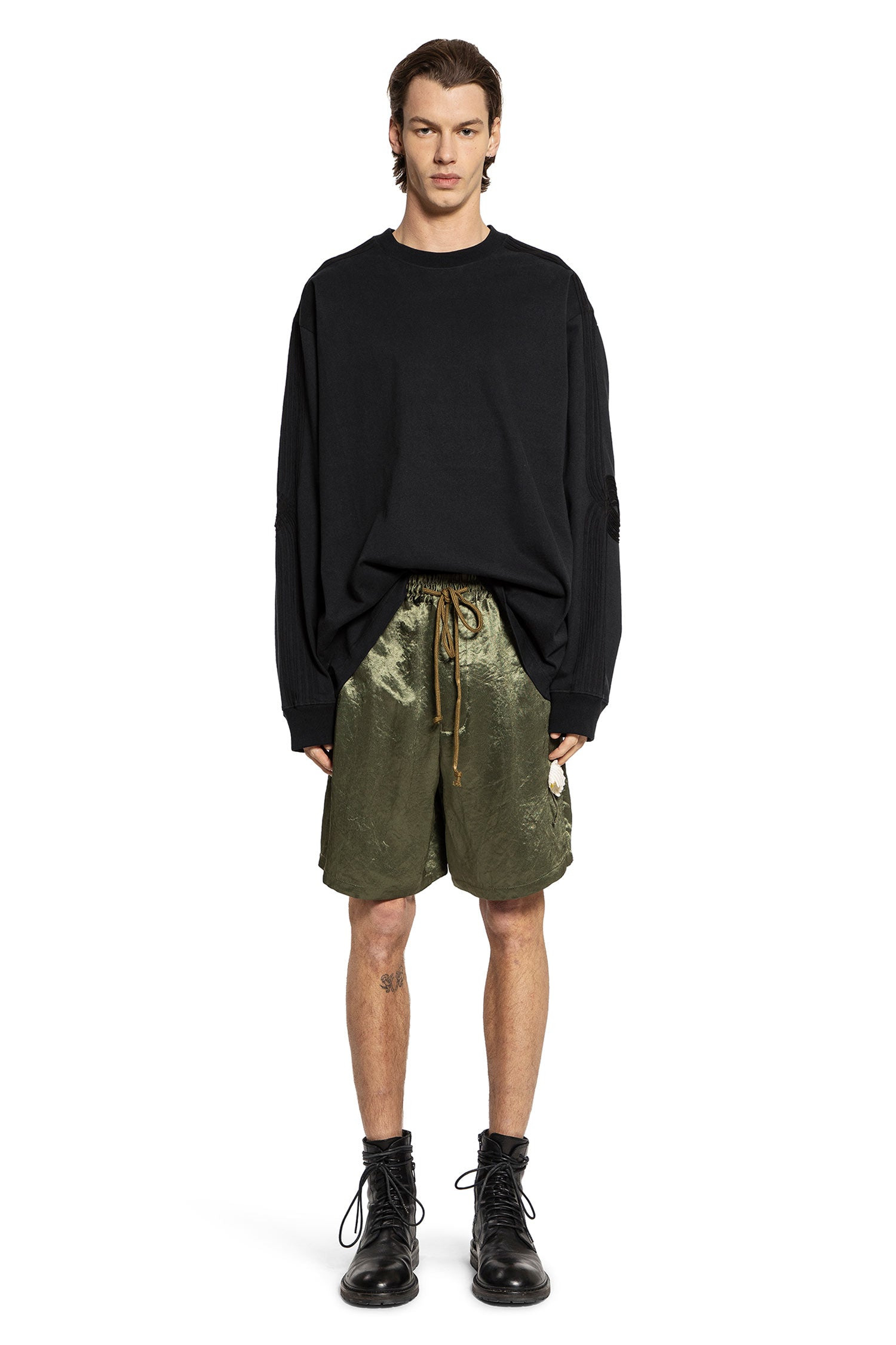 Flower Elasticated Shorts - 4